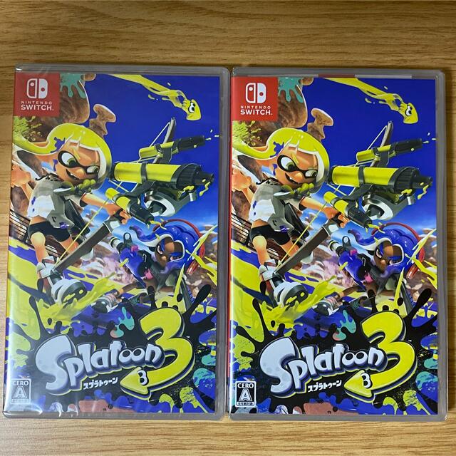 【新品未開封】スプラトゥーン3 Switch 2個セットのサムネイル