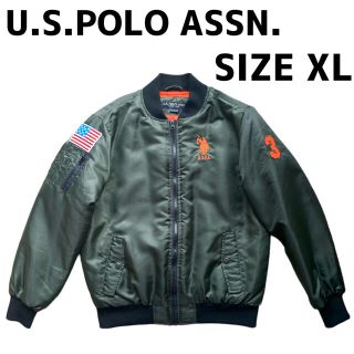 ポロラルフローレン(POLO RALPH LAUREN)のU.S.Polo ASSN ユーエスポロ MA-1 ブルゾン ジャンパー XL(フライトジャケット)