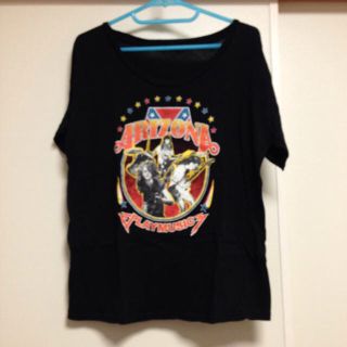 ヘザー(heather)のheather＊ロックTシャツ(Tシャツ(半袖/袖なし))