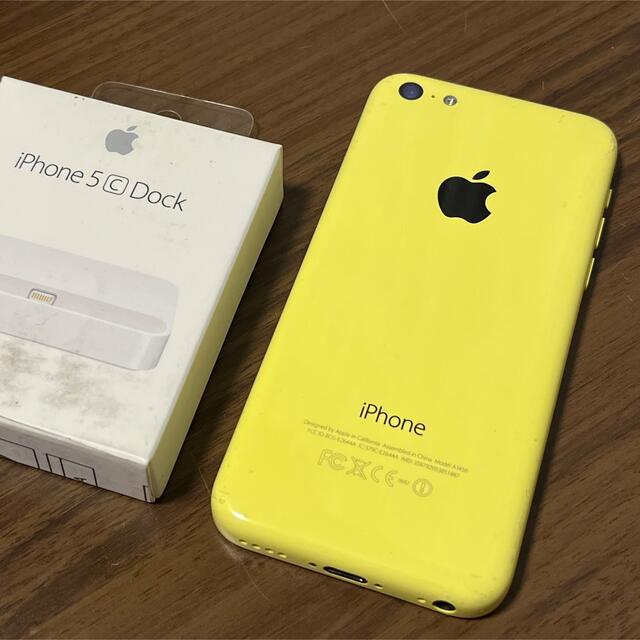 超美品 DoCoMo iPhone5c 32GB イエロー