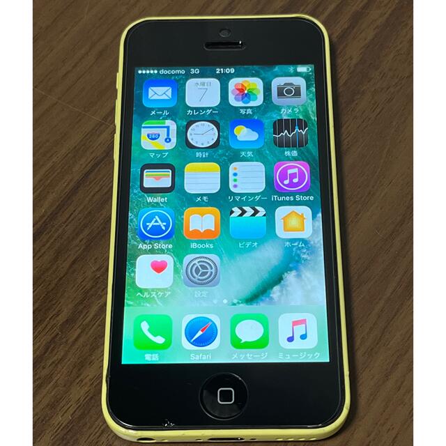 iPhone5c イエロー 32GB Docomo