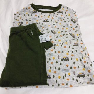 ユニクロ(UNIQLO)のユニクロ　長袖パジャマ90(パジャマ)