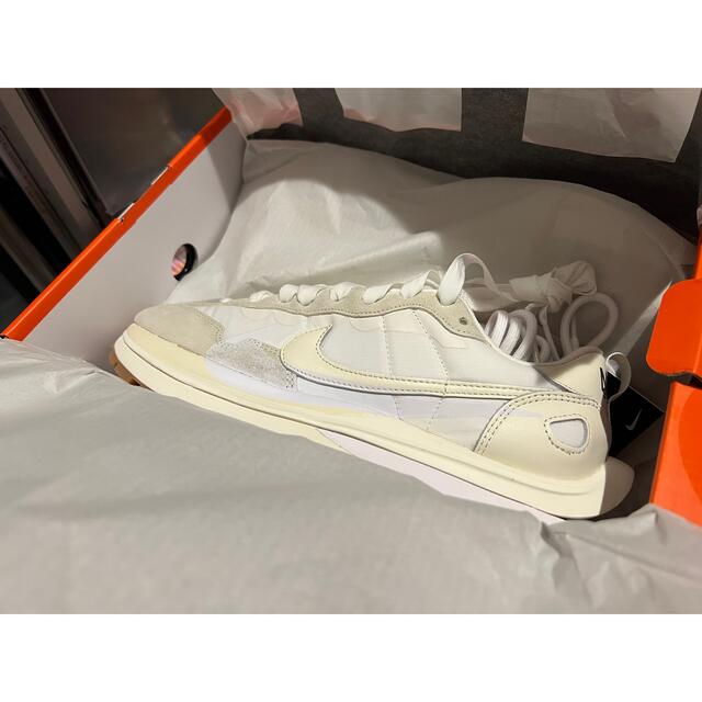 sacai × Nike Vapor Waffle White Gum 28cm