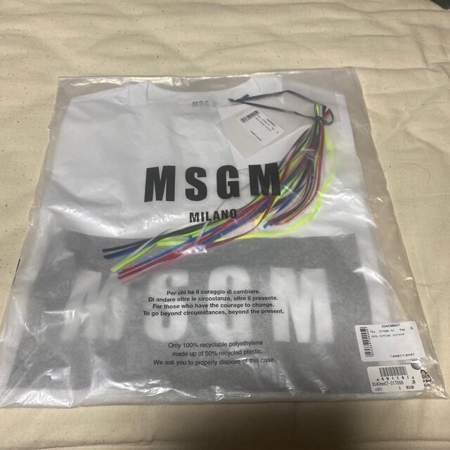 最高の品質 MSGM - MSGM  Tシャツ Tシャツ+カットソー(半袖+袖なし)