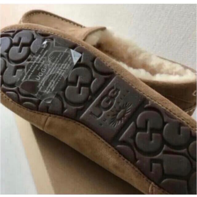 ウォータープルーフ UGG アンスレー モカシン チェスナット US7 24