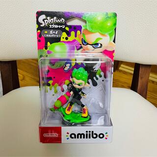 ニンテンドースイッチ(Nintendo Switch)の【新品未開封】スプラトゥーン amiibo ボーイ ネオングリーン (ゲームキャラクター)