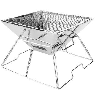 バーベキューコンロ 焚き火台 アウトドアコンロ 折りたたみ BBQ