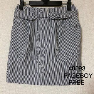 ページボーイ(PAGEBOY)の#0093 ページボーイ PAGEBOY ハイウエストミニスカート(ミニスカート)