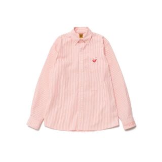 ヒューマンメイド(HUMAN MADE)の★新品★HUMAN MADE STRIPED BD SHIRT PINK 2XL(シャツ)