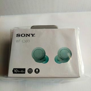 ソニー(SONY)のソニー ワイヤレスイヤホン WF-C500 新品未使用(ヘッドフォン/イヤフォン)