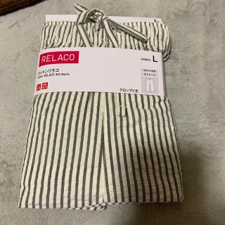 ユニクロ(UNIQLO)のコットンリラコ　Ｌ(ルームウェア)