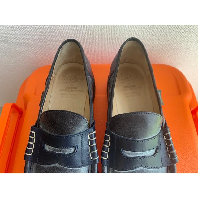 パラブーツ zucca オルセー ローファー uk4 23.5cm 美used-tops.edu.ng