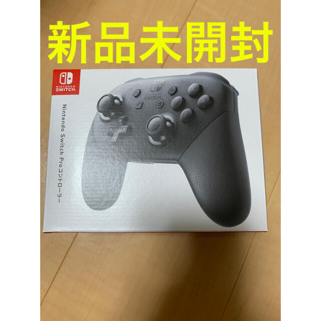 新品未開封】純正品Nintendo Switch Proコントローラー |