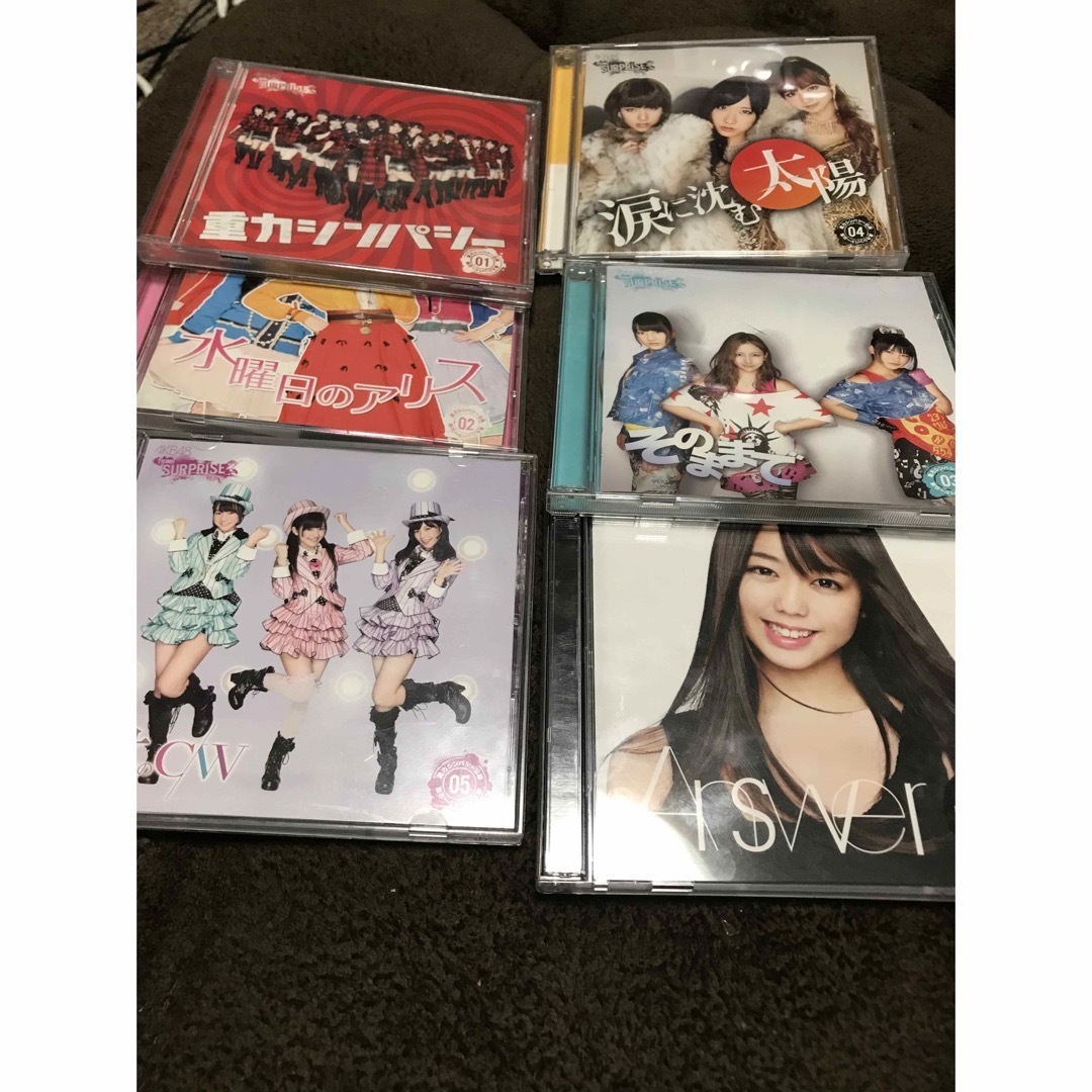 AKB48SURPRISE1〜5＋ノースリーブス エンタメ/ホビーのCD(ポップス/ロック(邦楽))の商品写真