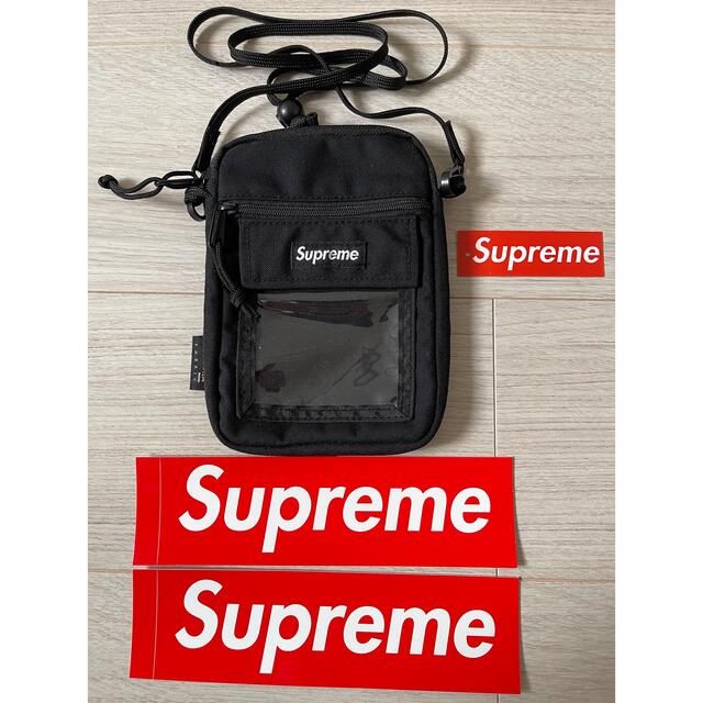 Supreme Cordura Utility Pouch Black - ショルダーバッグ