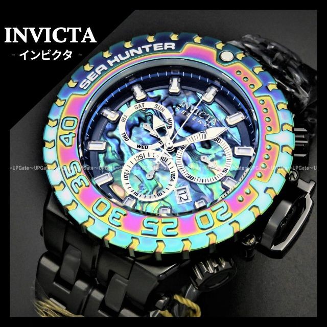 圧倒的ド迫力★レインボー INVICTA Sea Hunter 39960