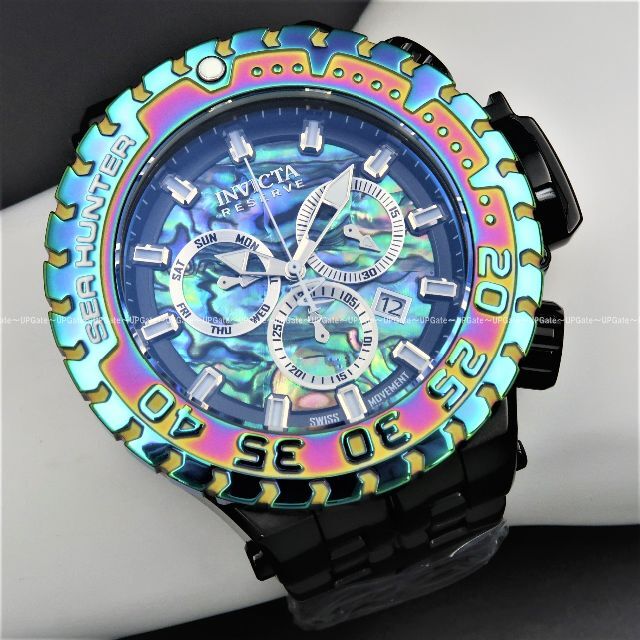 圧倒的ド迫力★レインボー INVICTA Sea Hunter 39960