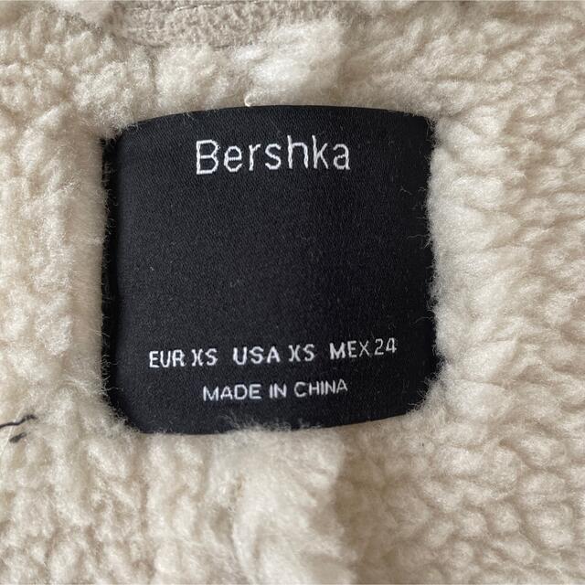 Bershka(ベルシュカ)のベルシュカ　Bershka ボア　ライダースジャケット　フェイクレザー レディースのジャケット/アウター(ライダースジャケット)の商品写真