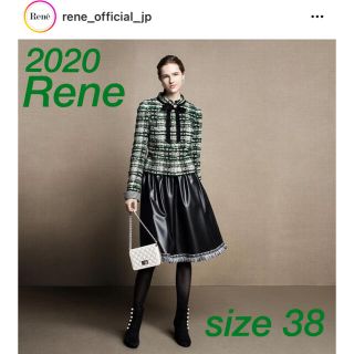 Rene(René) ツイードジャケットの通販 200点以上 | ルネを買うならラクマ