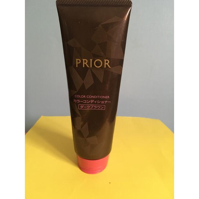 PRIOR(プリオール)のプリオールカラーコンディショナーN ダークブラウン深みのある茶色(カラーリンス） コスメ/美容のヘアケア/スタイリング(カラーリング剤)の商品写真