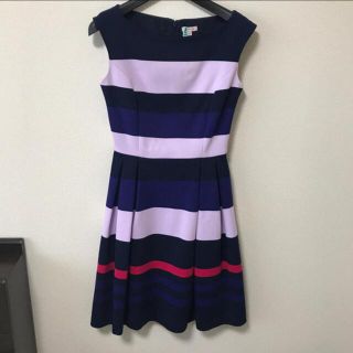 春夏服 1回着美品☆ TOCCA トッカ 花柄 ボーダー ワンピース size0