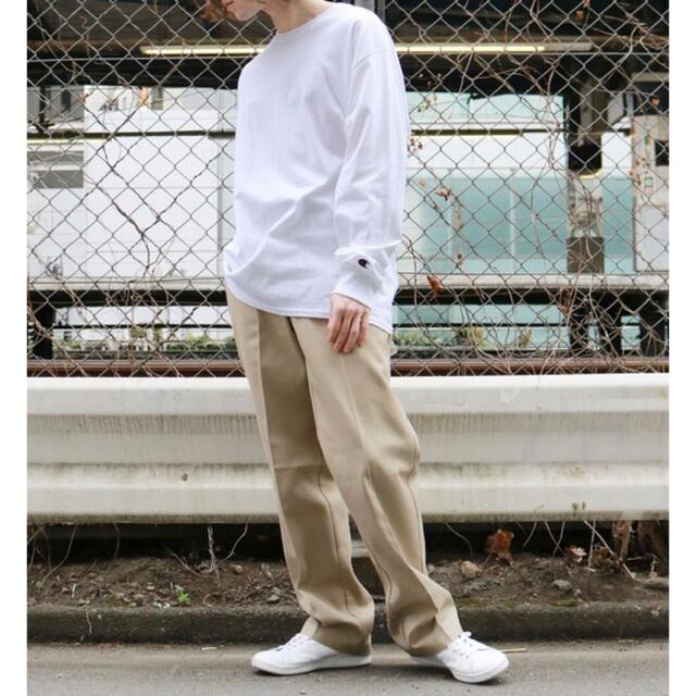 Champion(チャンピオン)の【訳あり】2枚 champion チャンピオン メンズ 長袖 ロンT 白T S メンズのトップス(Tシャツ/カットソー(七分/長袖))の商品写真