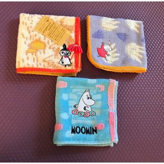 ムーミン(MOOMIN)のリトルミィ＆ムーミン　ハンカチセット【新品】(ハンカチ)