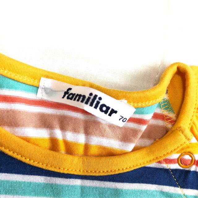 familiar(ファミリア)のfamiliar‎⋆トップス‎⋆70 キッズ/ベビー/マタニティのベビー服(~85cm)(Ｔシャツ)の商品写真