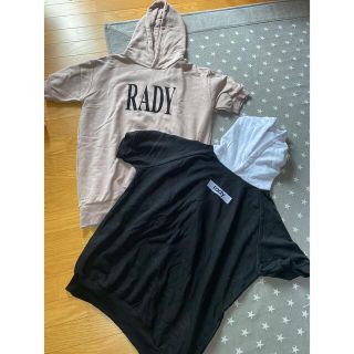 レディー(Rady)のRadyフーディ半袖♡(パーカー)