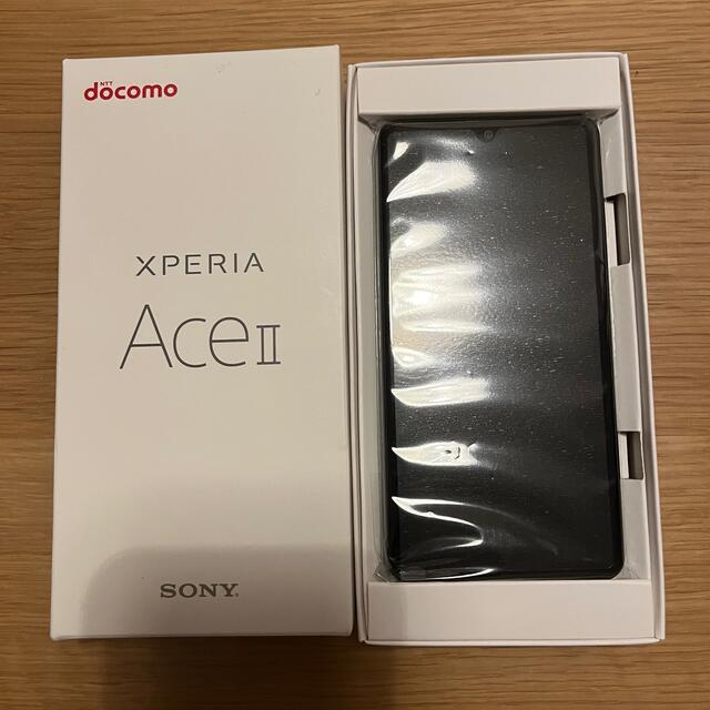 未使用品 SO-41B docomo SIMフリー Xperia AceII 黒