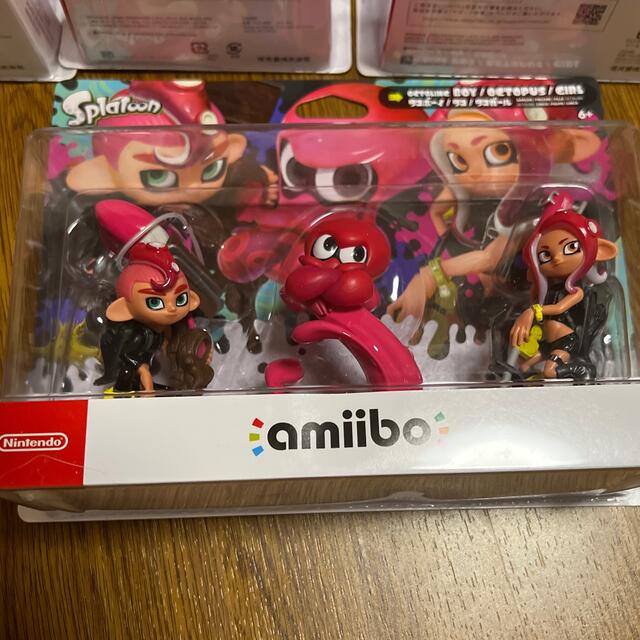 任天堂(ニンテンドウ)の[新品未開封] amiibo Splatoon スプラトゥーン 7体セット エンタメ/ホビーのフィギュア(ゲームキャラクター)の商品写真