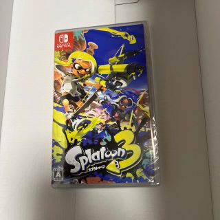 ニンテンドースイッチ(Nintendo Switch)の[新品未開封] スプラトゥーン3 Switch(家庭用ゲームソフト)