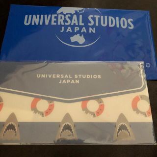 ユニバーサルスタジオジャパン(USJ)のjaws 非売品　マスク　ppケース(日用品/生活雑貨)