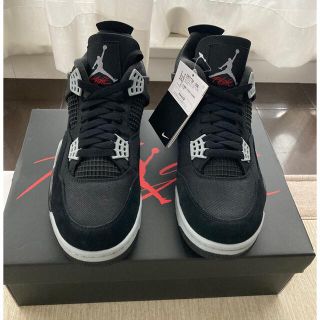 ナイキ(NIKE)のNike Air Jordan 4SE Black and LightSteel(スニーカー)