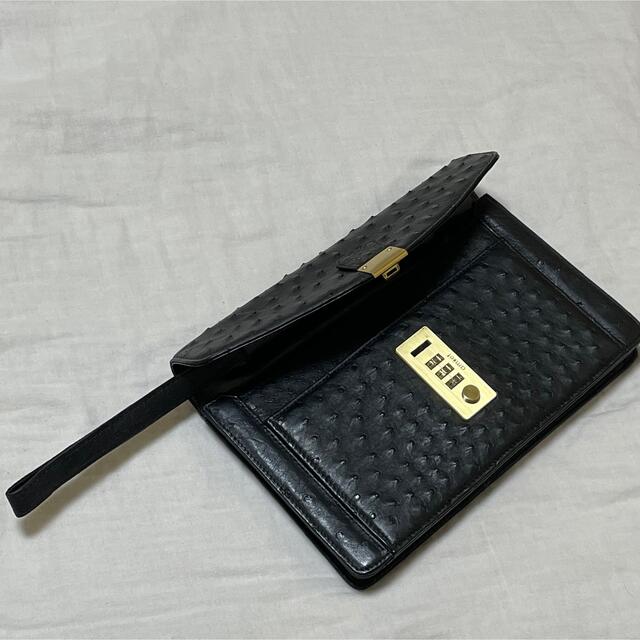 美品 amiet シャイン クロコダイル レザー クラッチバッグ - www ...
