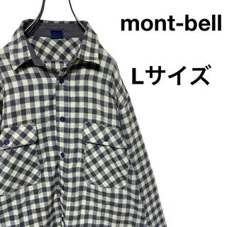 モンベル(mont bell)のmont-bell モンベル シャツ チェック柄 アウトドア 両ポケット 長袖(シャツ)