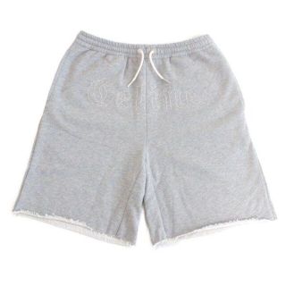 ヤマト工芸 セリーヌ スタッズ ロゴ ショートパンツ コットンフリース
