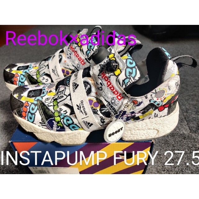 Reebok(リーボック)のリーボック［美品］INSATAPUMP FURY Boost 27.5cm メンズの靴/シューズ(スニーカー)の商品写真