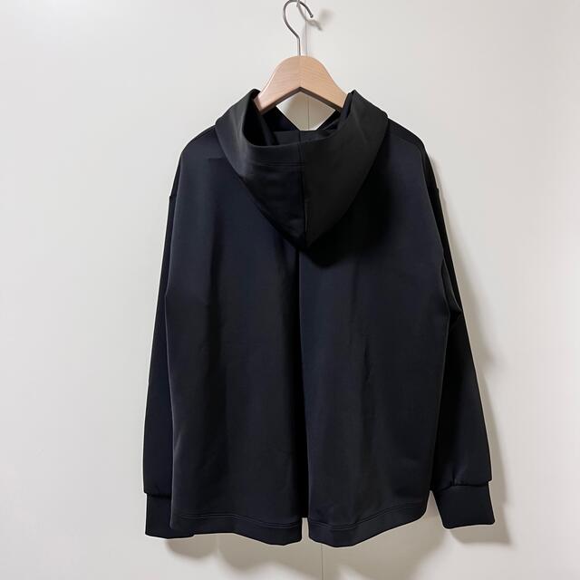 theory luxe 22SS ウォッシャブル ジップアップフーディー