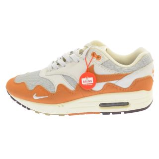 ナイキ(NIKE)のNIKE ナイキ ×PATTA AIR MAX 1/P MONARCH DH1348-00 パタ エアマックス1 ローカットスニーカー US8.5 オレンジ(スニーカー)