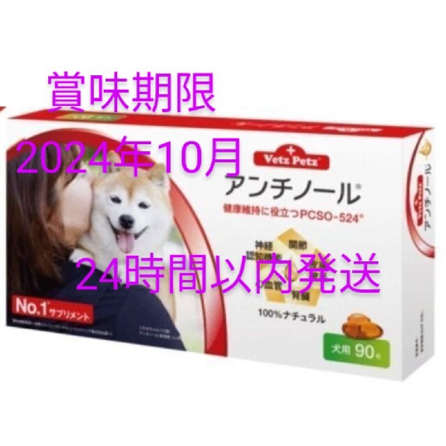 アンチノール　90粒　犬用サプリメント