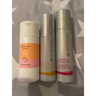 アムウェイ(Amway)のused アムウェイヘアオイルセラム&オーバーナイトトリートメント&洗顔パウダー(トリートメント)