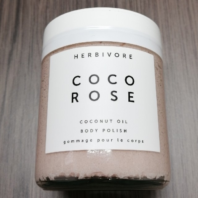 HERBIVORE COCO ROSE　シュガースクラブ コスメ/美容のボディケア(ボディスクラブ)の商品写真