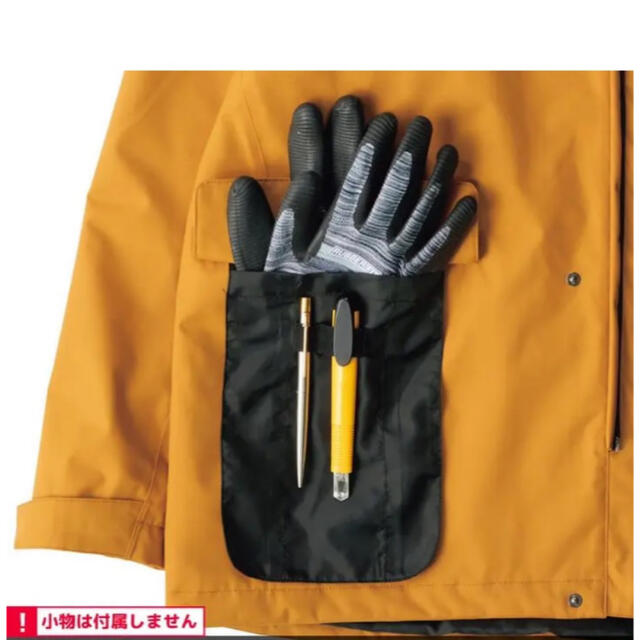 ワークマン　フレイムテックマウンテンレインパーカー　ブラウンL メンズのジャケット/アウター(マウンテンパーカー)の商品写真