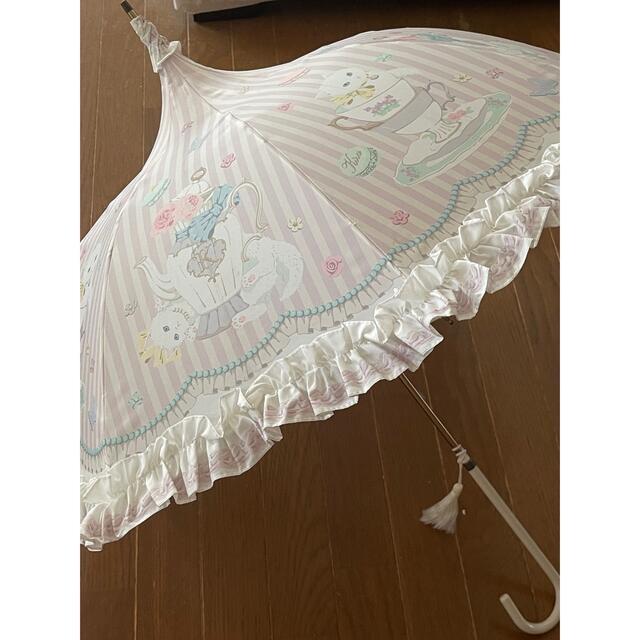 Angelic Pretty(アンジェリックプリティー)の今井キラ アンジェリックプリティコラボ  キトン＆ティー 傘 レディースのファッション小物(傘)の商品写真