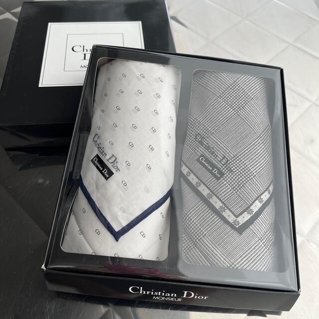 Christian Dior(クリスチャンディオール)のディオール　ハンカチ メンズのファッション小物(ハンカチ/ポケットチーフ)の商品写真