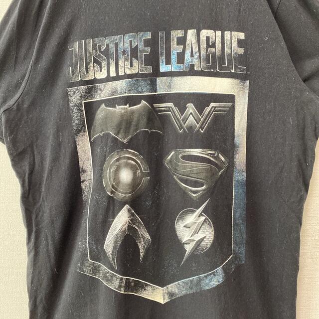 US古着　半袖Tシャツ　JUSTICE LEAGUE ビッグプリント　男女兼用 メンズのトップス(Tシャツ/カットソー(半袖/袖なし))の商品写真