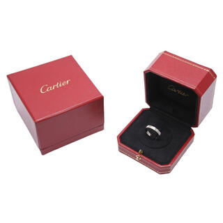 カルティエ(Cartier)の正規品　カルティエ　ラブリング　k18 ホワイトゴールド(リング(指輪))