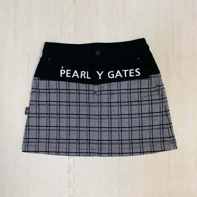 PEARLY GATES - パーリーゲイツ 半袖 ポロシャツ チェック スカート 0 ...