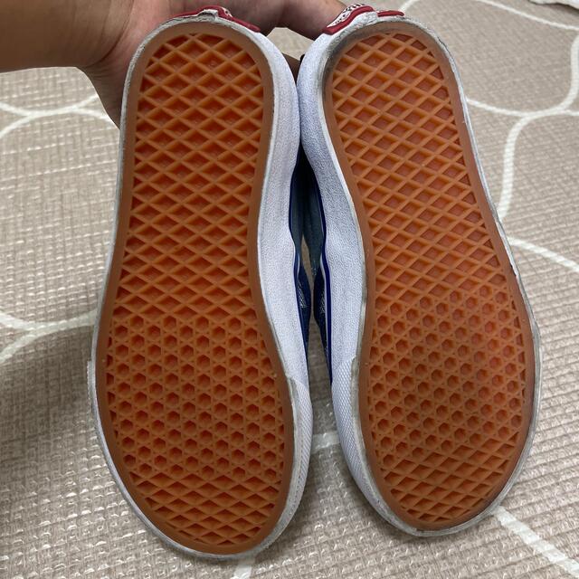 VANS(ヴァンズ)のVANS スリッポン　チェッカー　18cm キッズ/ベビー/マタニティのキッズ靴/シューズ(15cm~)(スニーカー)の商品写真